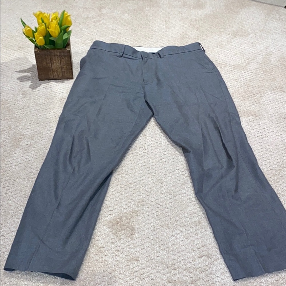 Men’s JCrew gray Bowery pant